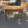 Antiker Biedermeier Tisch von 1860 - Vollholz Fichte - aufgearbeitet 70x100cm
