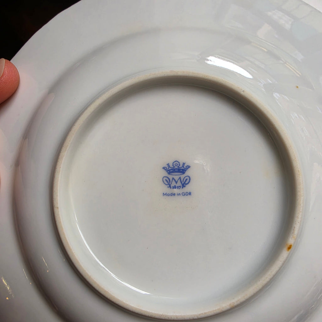 Antike Teetasse - Kaffeetasse - Sammeltasse - Handbemalt Made in GDR
