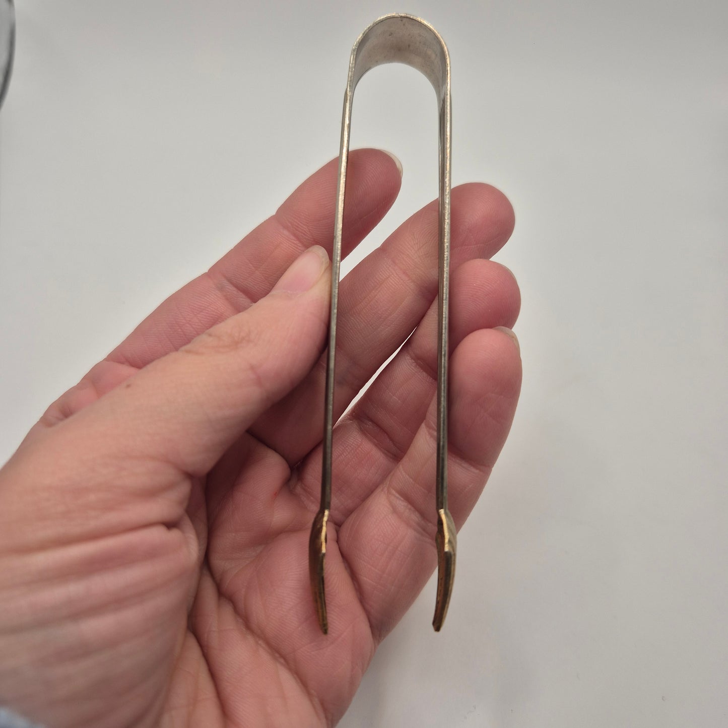 Alte Vintage 30er Jahre Zuckerzange