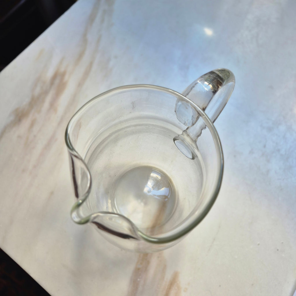 Vintage Glaskrug für Wasser oder Saft