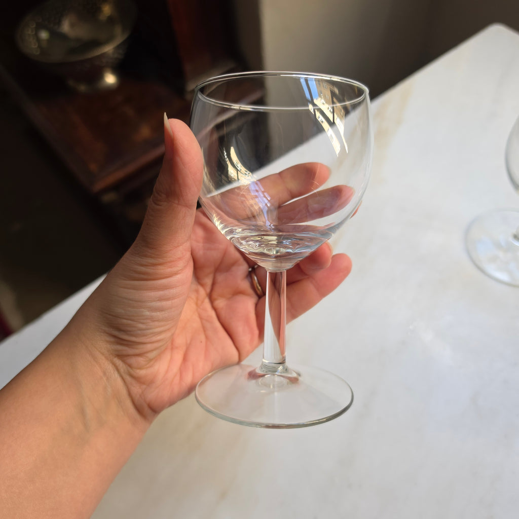Elegantes 2er-Set Vintage Weingläser Südweingläser – Zeitlose Eleganz aus Klarglas