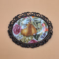 Vintage Brosche mit Birnenmotiv