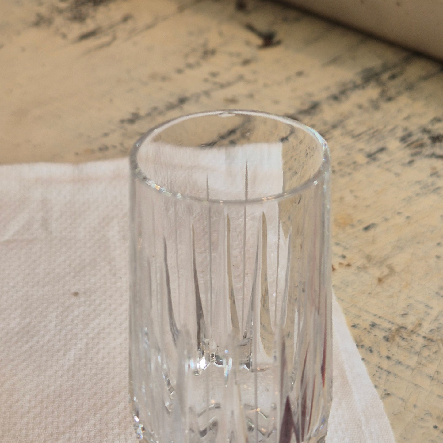 6x kleine Vintage Kristall Sektgläser Wein Gläser Mid-Century Cocktail Bar Likör schnaps