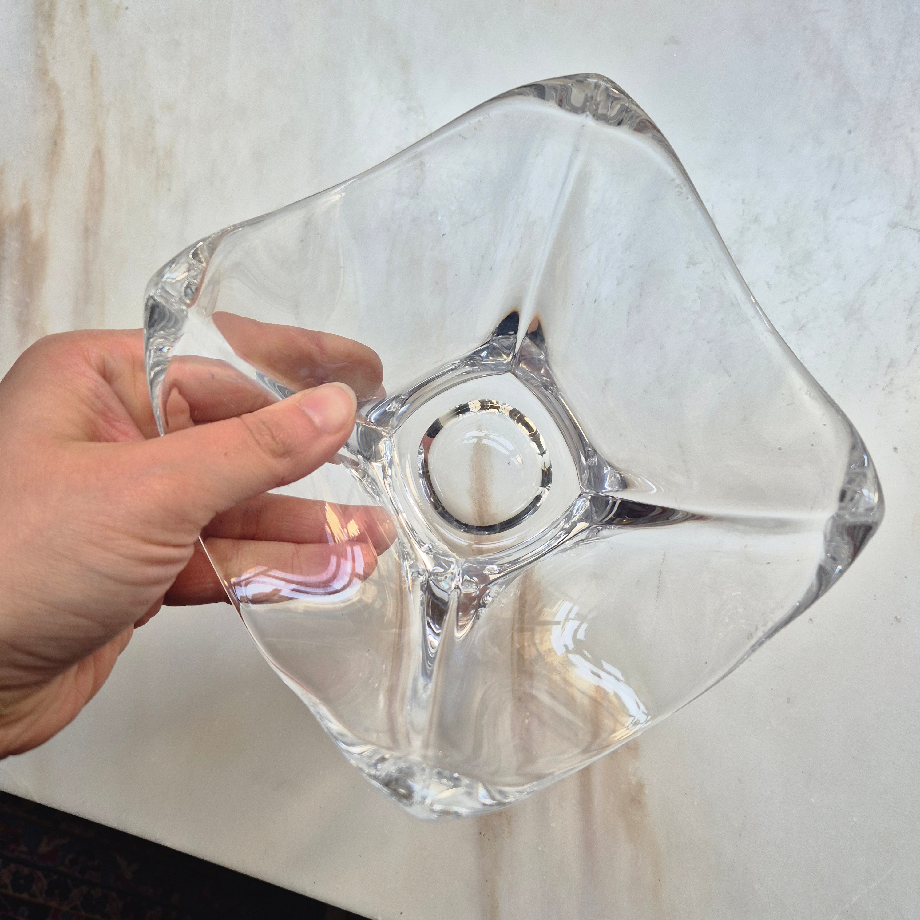 Vintage Glas Schale Französisches Design