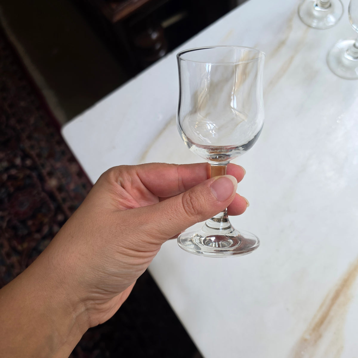 6er-Set Eleganter Likör- & Schnapsgläser / Digestif-Gläser in Tulpenform – Zeitloses Klarglas