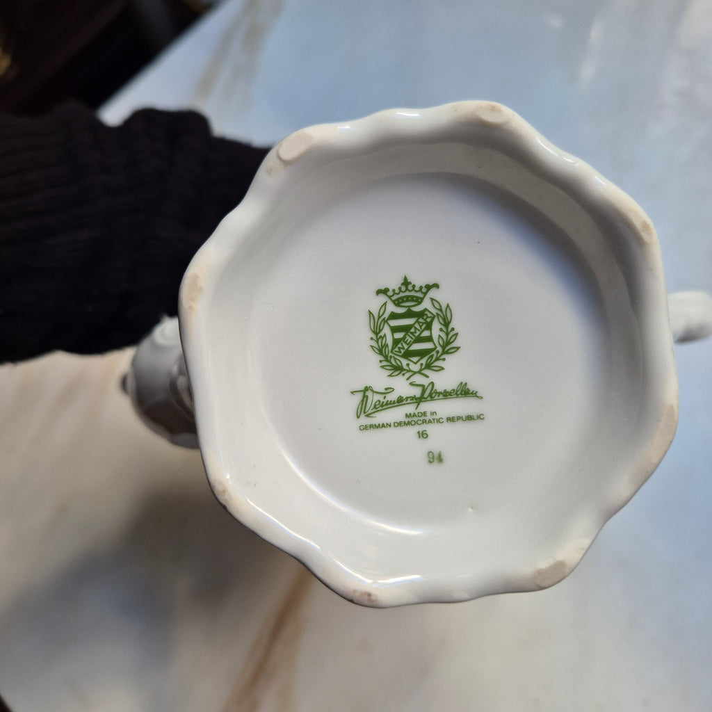 Vintage Porzellan Kaffe-oder Teekanne von Weimar