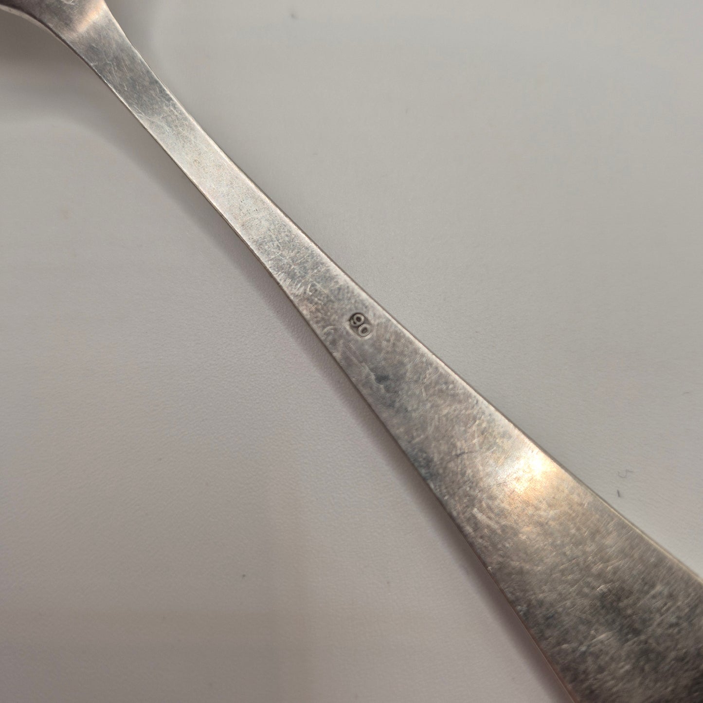 6x Jugendstil Teelöffel versilbert 90er Auflage