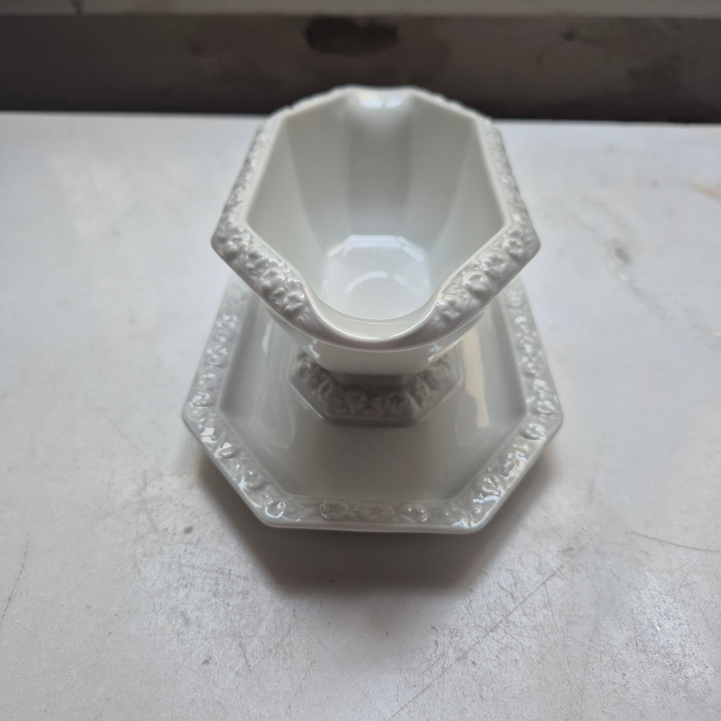 Antike Sauciere Schüssel Porzellan Rosenthal Maria weiß