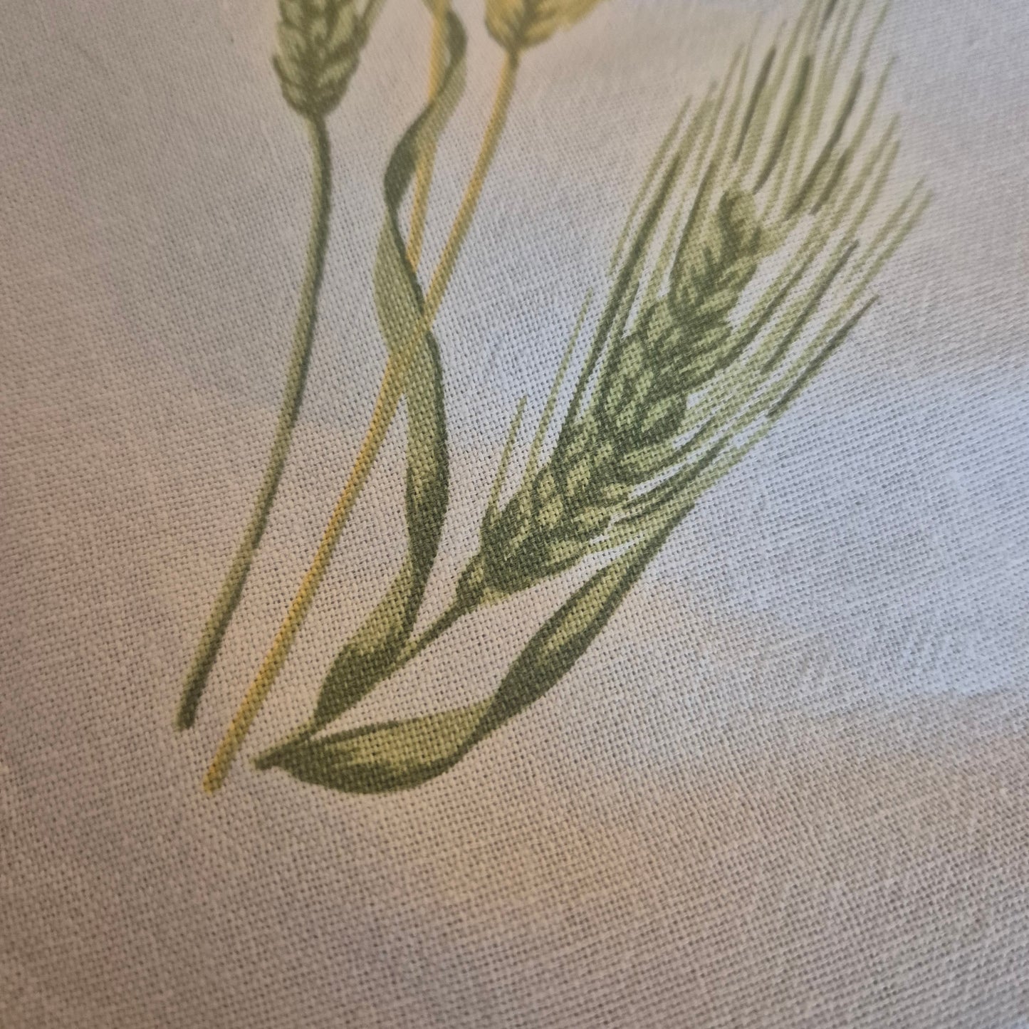 Vintage Getreide Serviette Stoff Einstecktuch 42x42cm Baumwolle Leinen