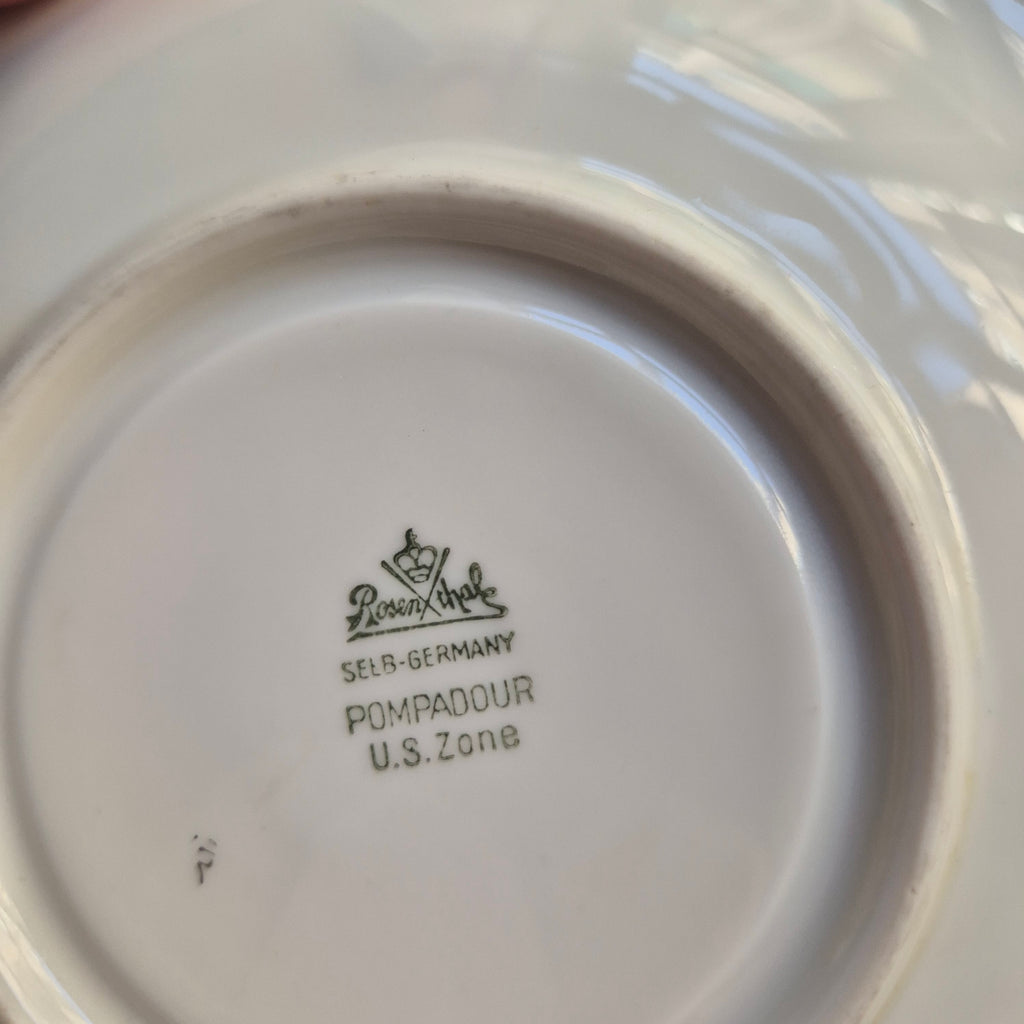 Rosenthal Pompadour - Teetasse - Kaffeetasse - Sammeltasse - Handbemalt