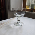 Elegante vintage Bonbonschale - Glas auf Fuß (0,3 l)