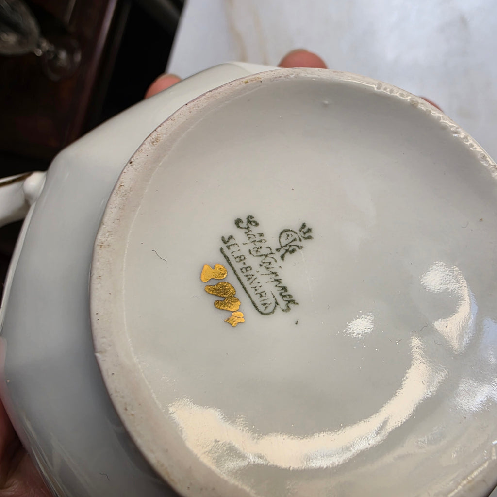 Edle Vintage Porzellan Zuckerdose – Selb-Bavaria