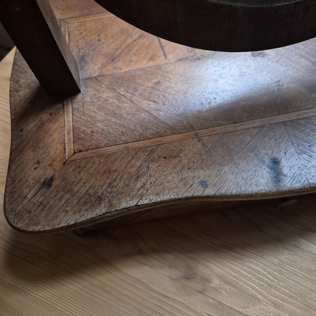 Antiker Tischspiegel Jugendstil Kosmetikspiegel mit Schublade Originalzustand Holz