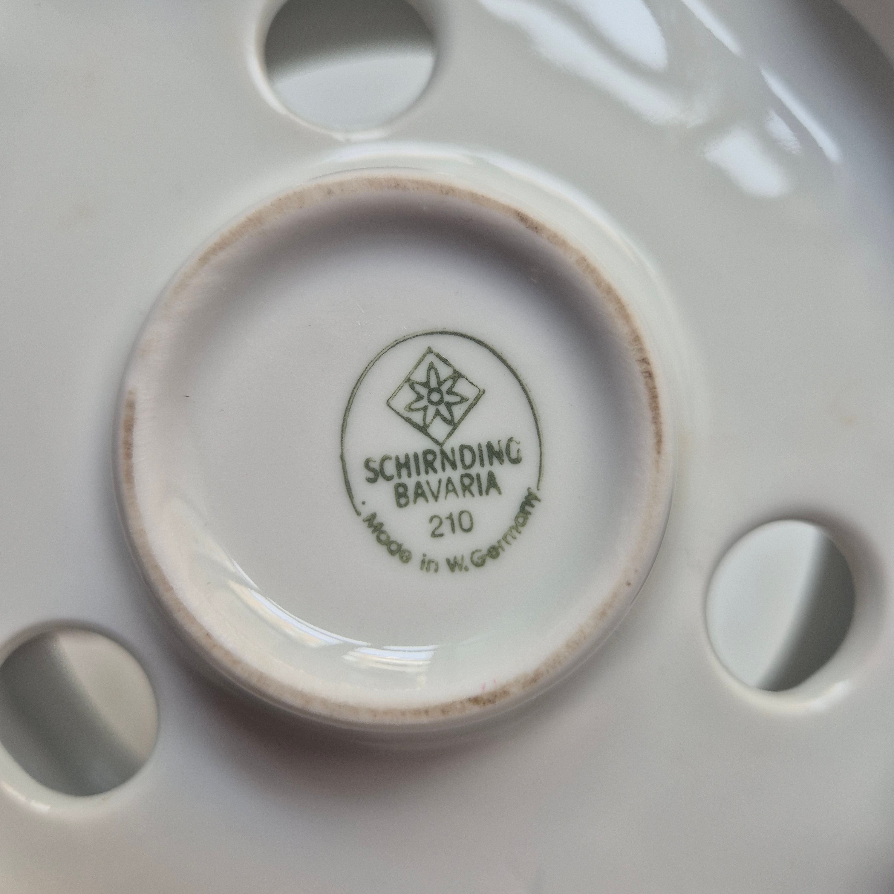 Vintage Stövchen weiß elegant & zeitlos von Schirnding Bavaria