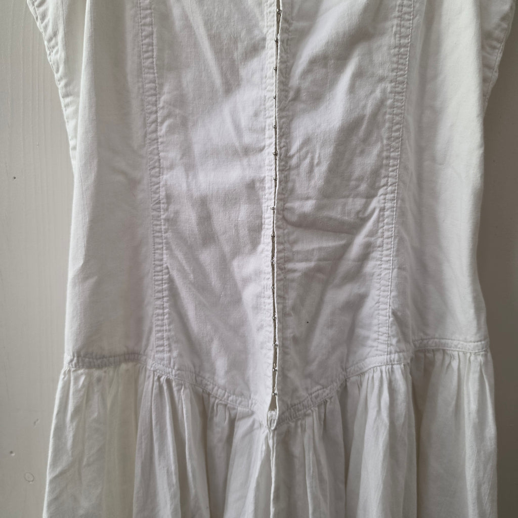 Vintage „True Romance“ Maxi-Baumwollkleid – Cottagecore Dream 90er Jahre