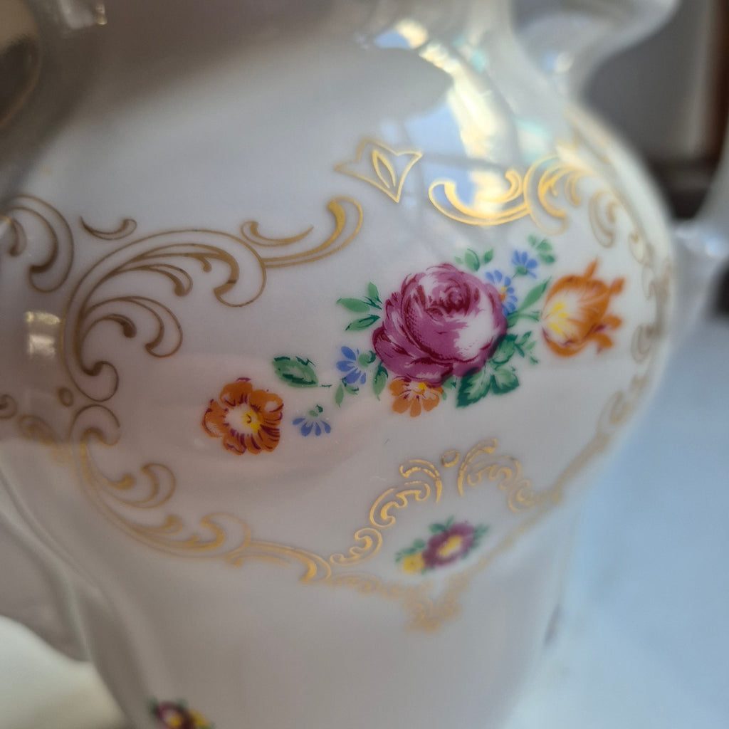 Vintage Porzellan Kaffe-oder Teekanne von Weimar