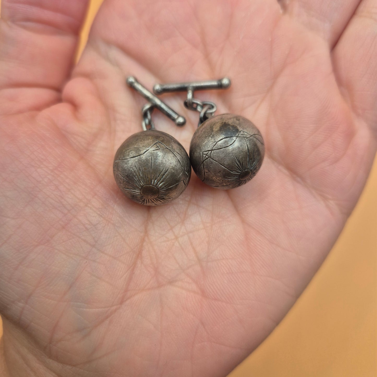 Vintage Manschettenknöpfe 925er Silber