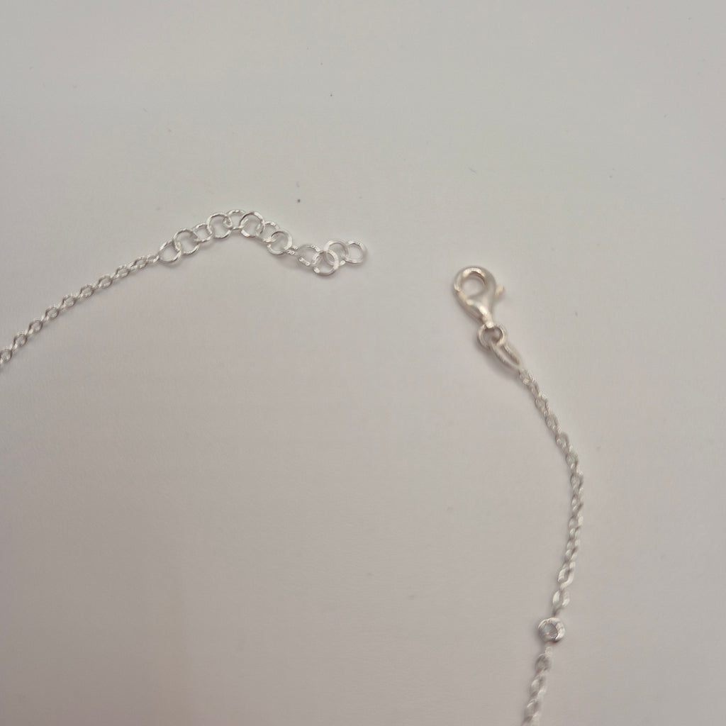 Zartes Fußkettchen Silber 925 Delfin
