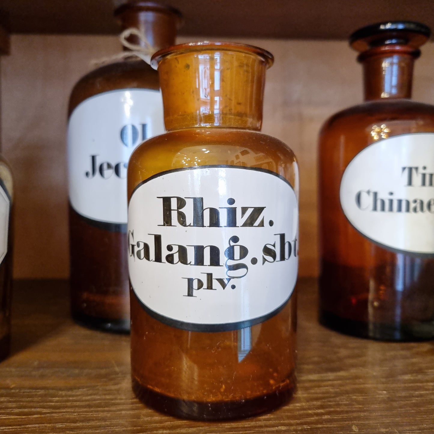 Rhiz.Galang.sbt.plv. - Apotheken Flasche - mittel