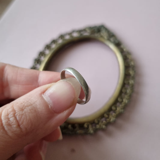 Antiker Ring 925er Silber Handarbeit