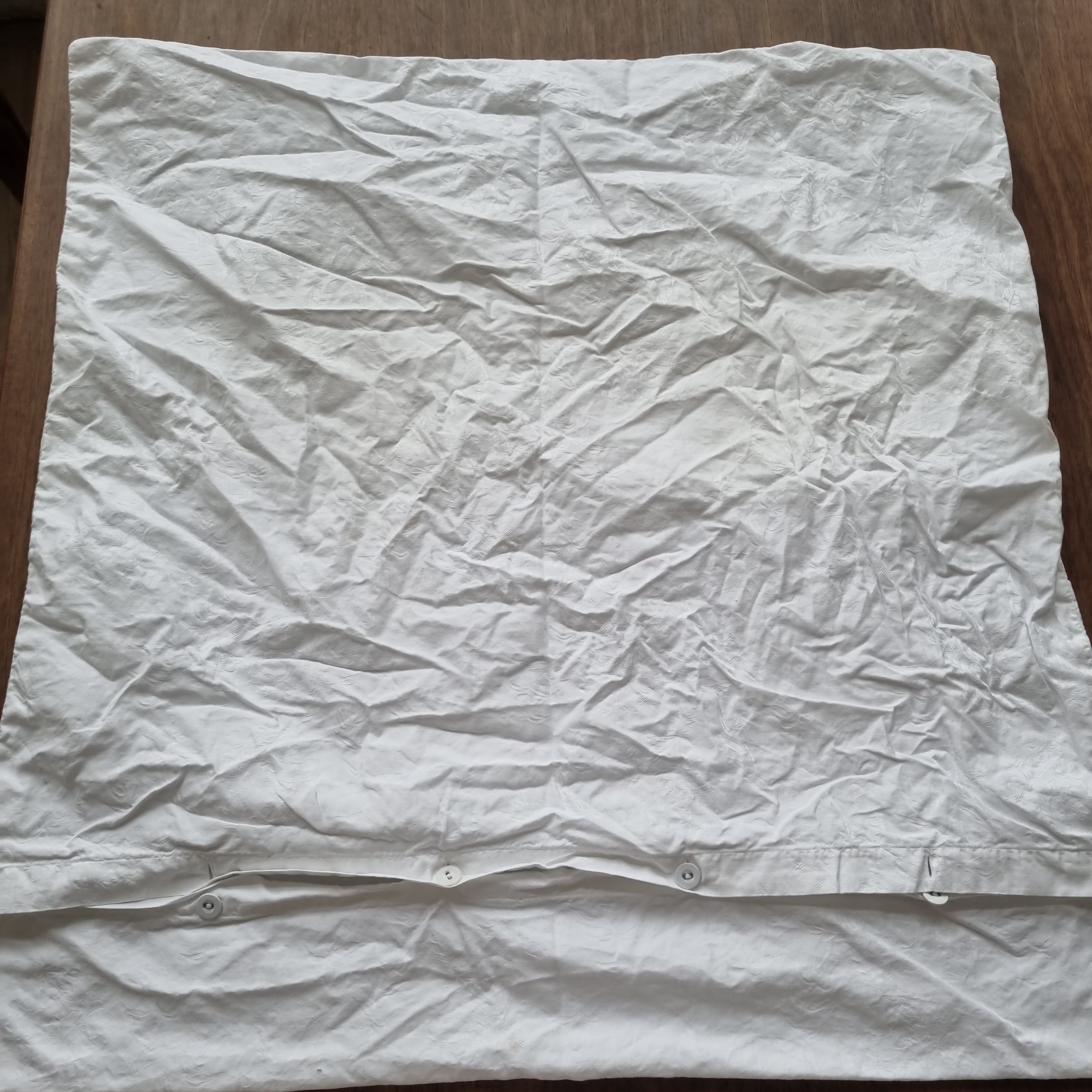Antike,alte Kissenhülle 75x75cm weiß Blumen Vintage Kissen Bezug 🤍