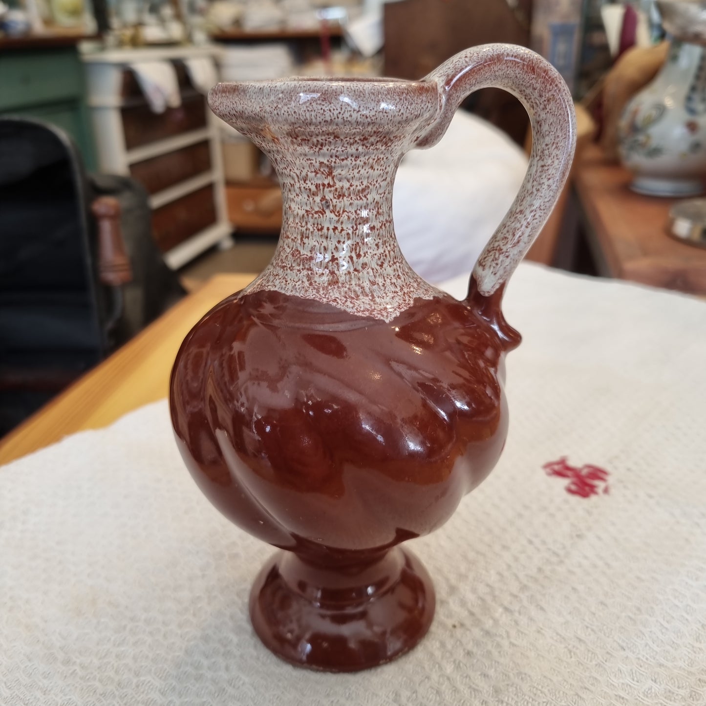 Keramik Vase 70er Jahre Midcentury Krug