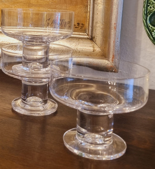 3x Weingläser Champagner Dessert Schalen Vintage Retro Midcentury edel und schön