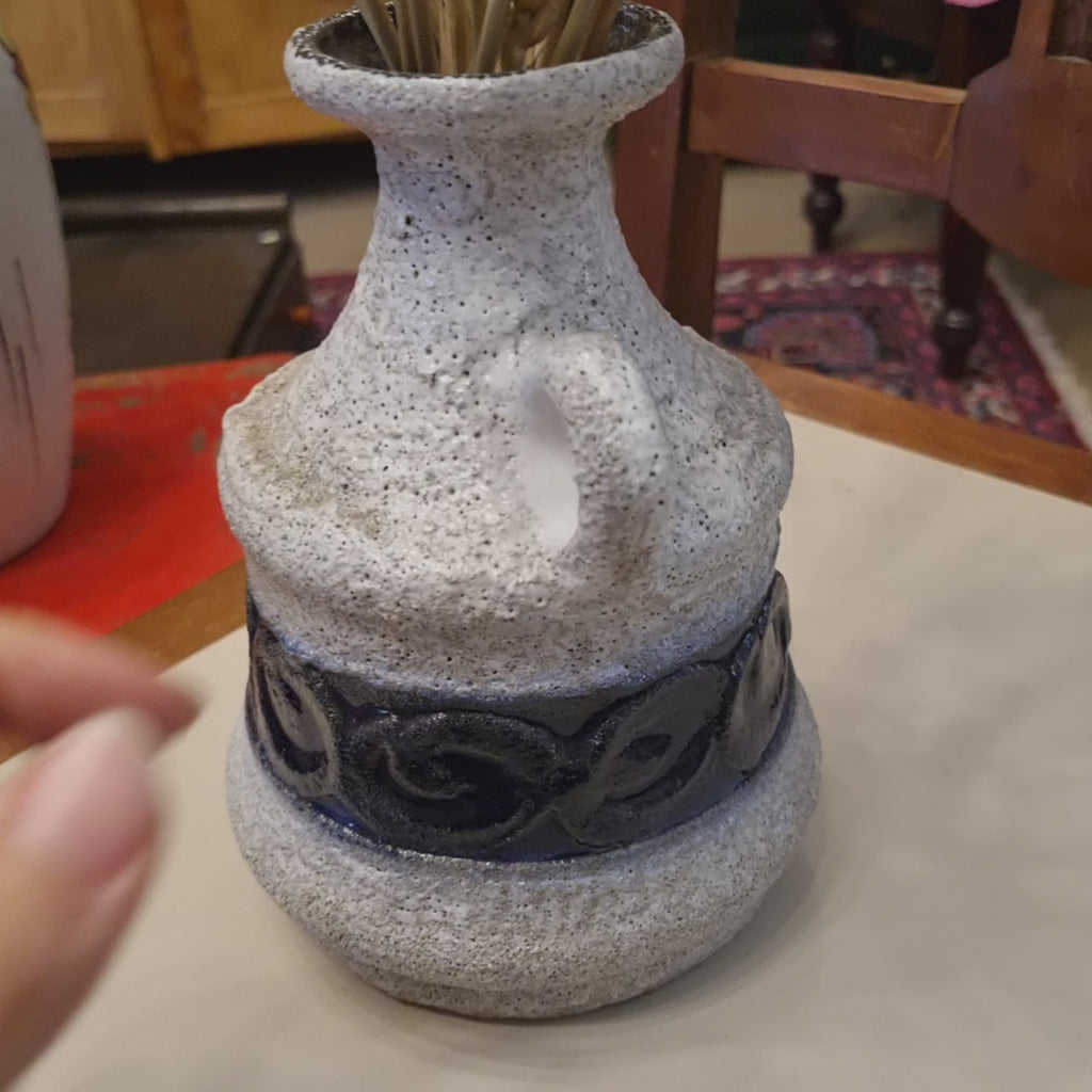 Vintage Keramik Vase 60er Jahre Midcentury W.Germany GDR